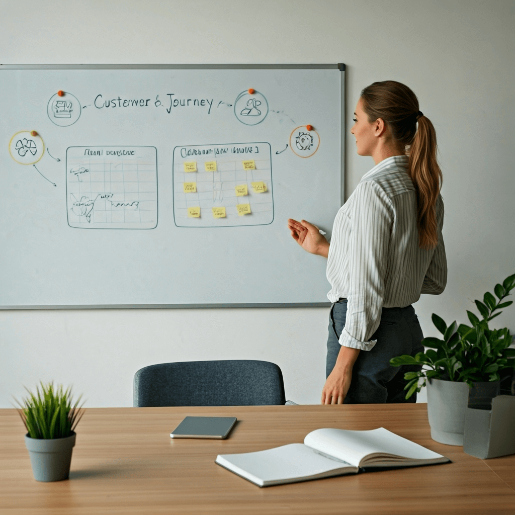 customer-journey-entwickeln Customer Journey Pinnwand