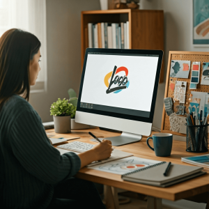 Selbststaendig im Home Office Grafikdesign