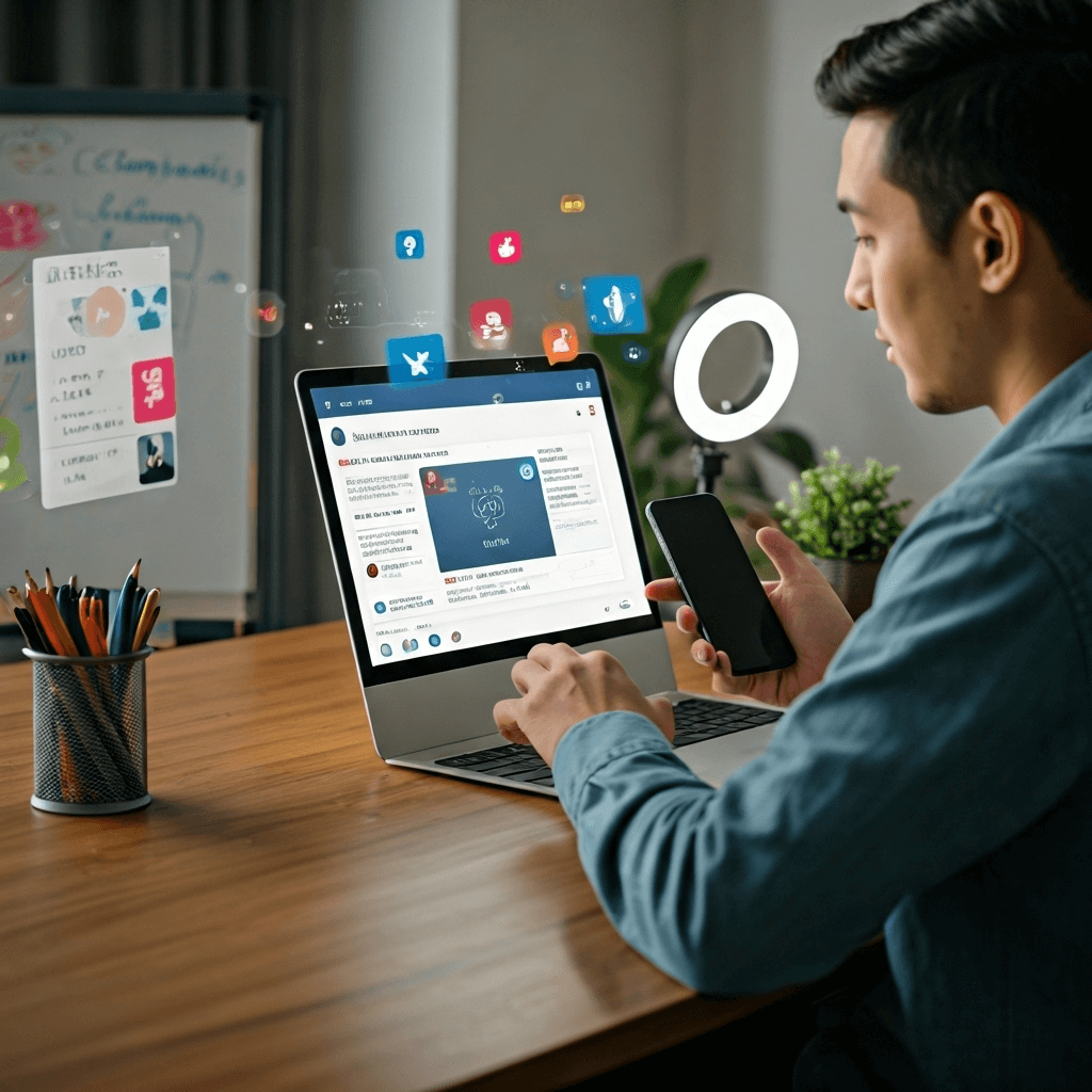 Marketing vor der Gruendung Social Media