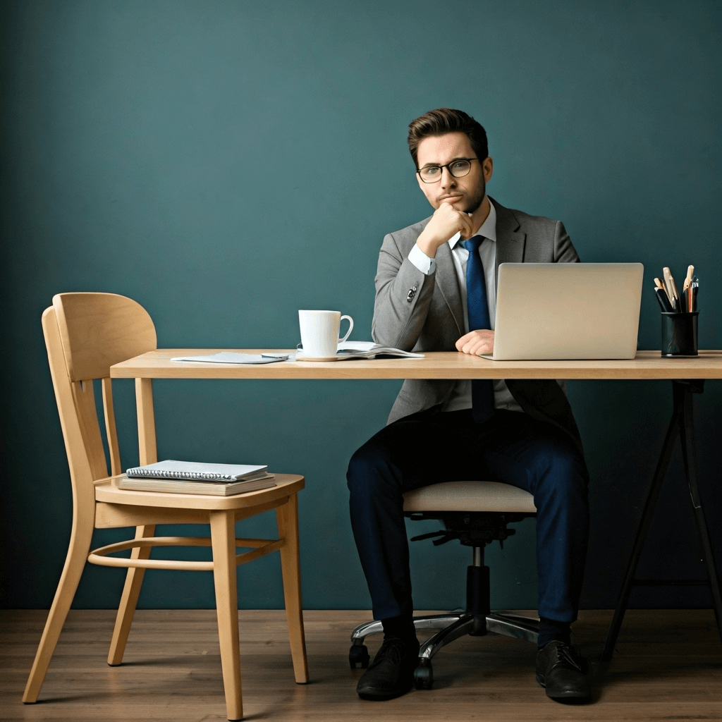 mitarbeiter-zeitpunkt Mitarbeiter einstellen zwei Leute blau