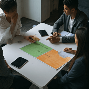 swot analyse lupe heft