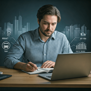 Unternehmensstandort Infrastruktur Haeuser